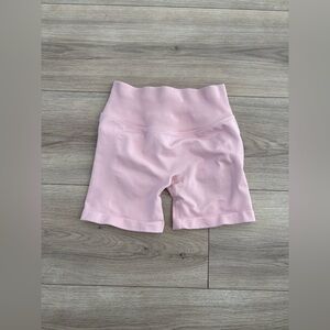 Pink Scrunch Butt Shorts XS